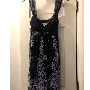 Elegant Black Sequent Dress